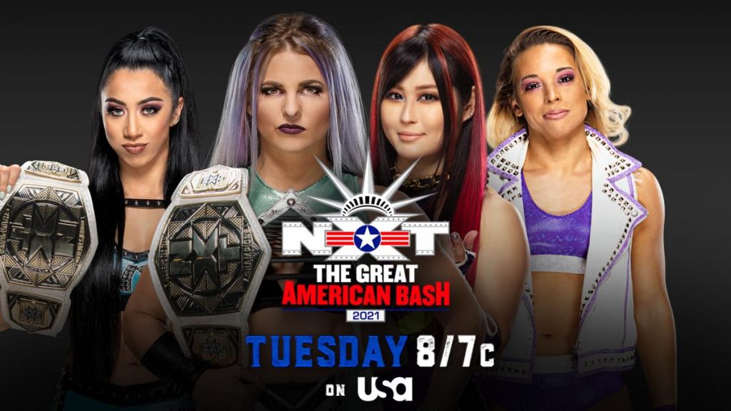 Previa WWE NXT The Great American Bash 6 de julio de 2021