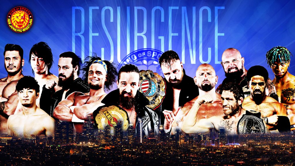 Cartelera NJPW Resurgence 2021 actualizada