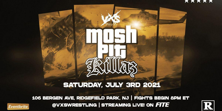 Resultados VxS Wrestling Mosh Pit Killaz