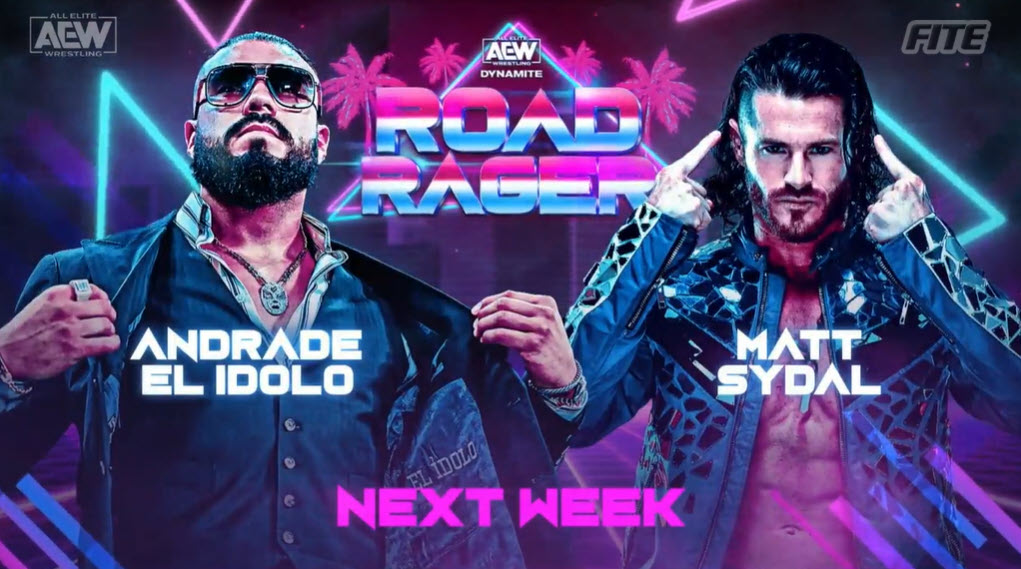 Andrade El Ídolo hará su debut en el ring la próxima semana en AEW Dynamite: Road Rager