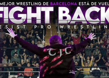 Cartelera RESIST: FIGHT BACK! y medidas de seguridad para el evento.