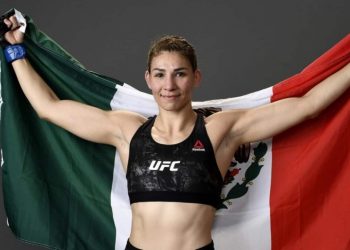Irene Aldana apaliza a Yana Kunitskaya en UFC 264