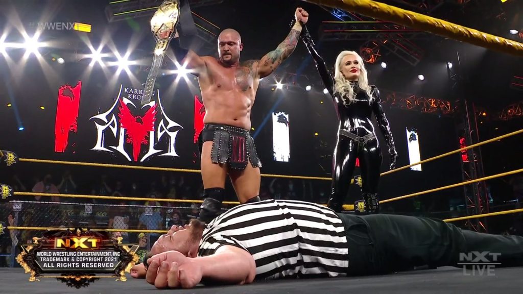Karrion Kross retiene el Campeonato de NXT y ataca a Samoa Joe