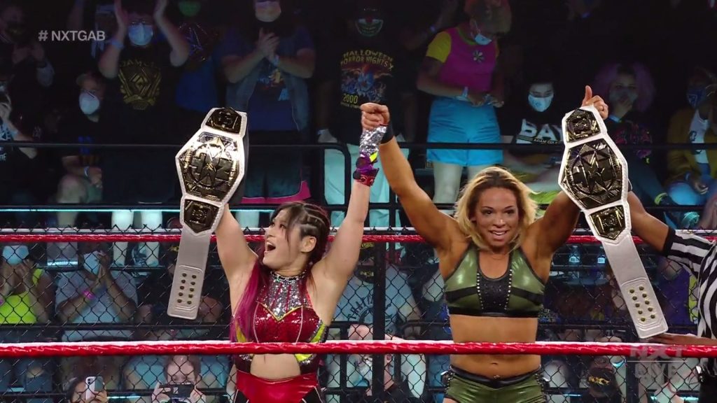 Io Shirai y Zoey Stark ganan los Campeonatos por Parejas Femeninos de NXT en The Great American Bash 2021