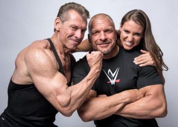 Vince, HHH y Stephanie McMahon