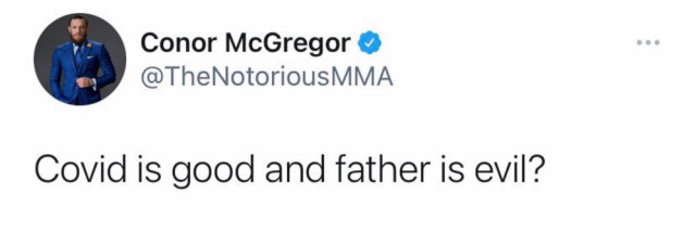 Riddle opina sobre las acciones de Conor McGregor