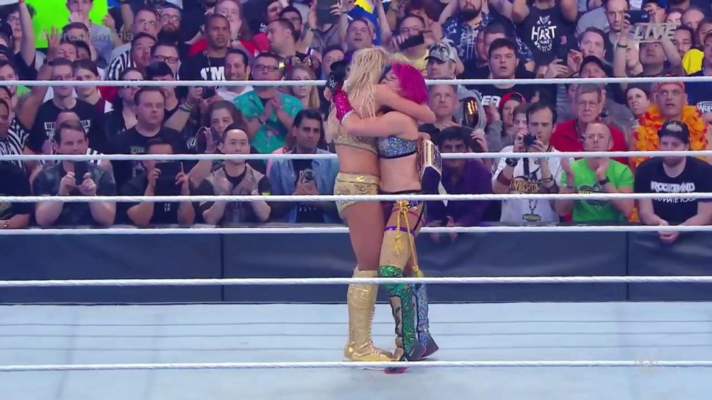 Charlotte Flair comenta que su combate con Asuka en WrestleMania 34 la llevó al siguiente nivel