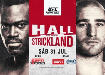 Resultados UFC Vegas 33: Hall vs. Strickland