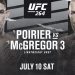 Horarios y cómo ver McGregor vs. Poirier 3 de UFC 264 en Latinoamérica y Estados Unidos Horarios y cómo ver McGregor vs. Poirier 3 de UFC 264 en Latinoamérica y Estados Unidos
