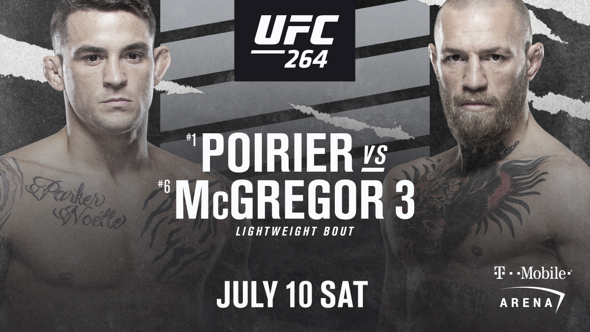 Horarios y cómo ver McGregor vs. Poirier 3 de UFC 264 en Latinoamérica