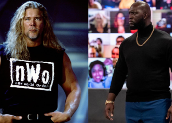 Kevin Nash entrenó con Omos en el WWE Performance Center