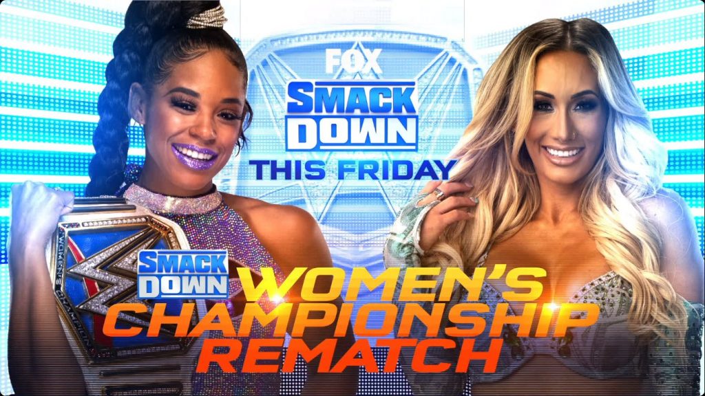 Bianca Belair volverá a defender el Campeonato Femenino de SmackDown ante Carmella la próxima semana
