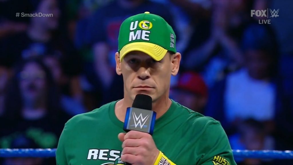 John Cena menciona a Dean Ambrose y hace referencia a CM Punk en SmackDown