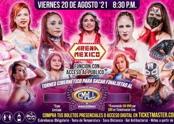 Resultados CMLL Viernes Espectacular 20 de agosto de 2021