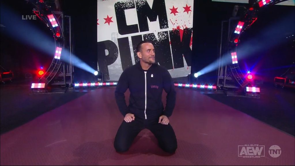 CM Punk debuta en AEW Rampage tras 7 años de ausencia