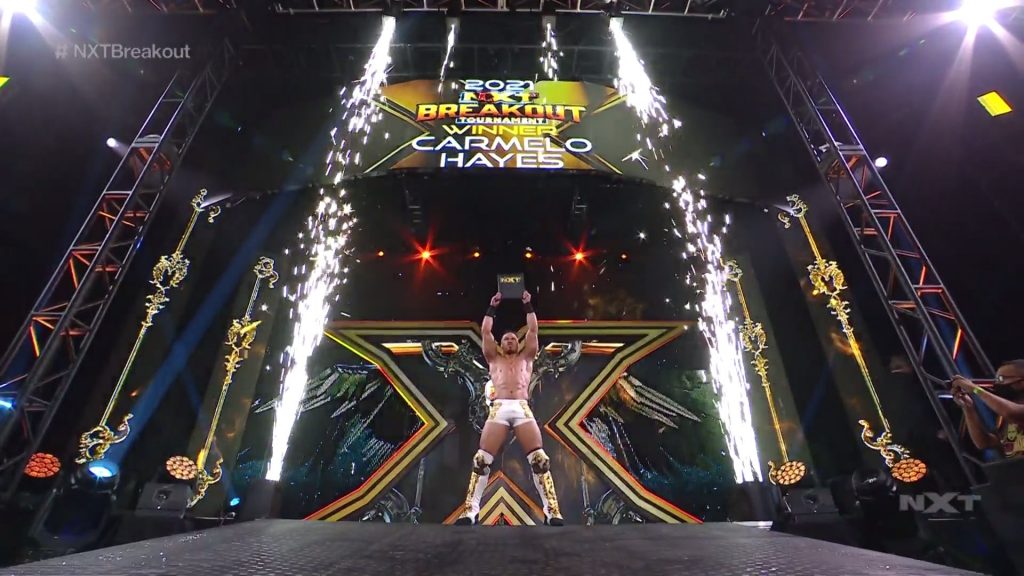 Carmelo Hayes gana el NXT Breakout Tournament