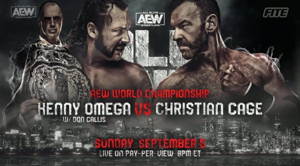 Apuestas AEW All Out: Kenny Omega vs. Christian Cage