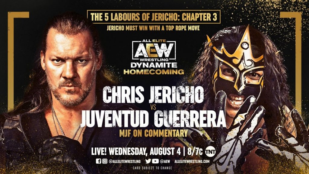 Previa AEW Dynamite Homecoming 4 de agosto de 2021