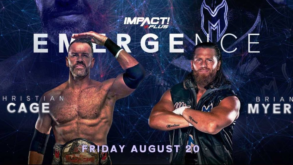 Christian Cage defenderá el Campeonato Mundial de IMPACT en contra de Brian Myers
