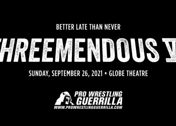 Cartelera PWG Threemendous VI