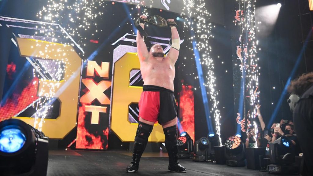 Samoa Joe deja vacante el Campeonato de NXT con efecto inmediato
