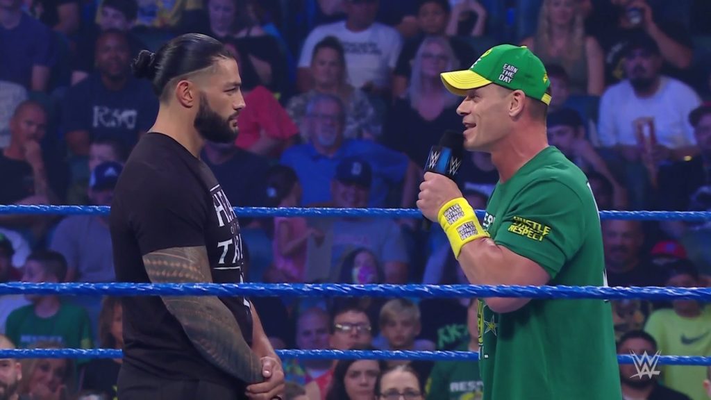 John Cena nombra a Roman Reigns como uno de los mejores de todos los tiempos