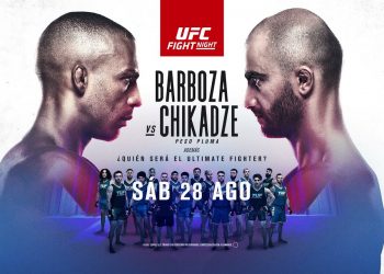 Resultados UFC Vegas 35: Barboza vs. Chikadze
