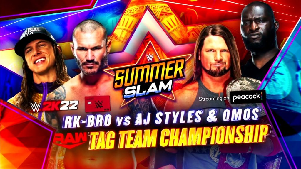 Randy Orton y Riddle lucharán por el Campeonato por Parejas de Raw en SummerSlam 2021