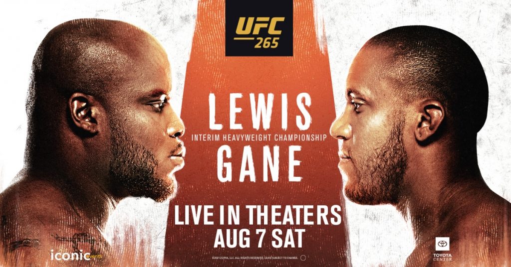 Resultados UFC 265: Lewis vs. Gane