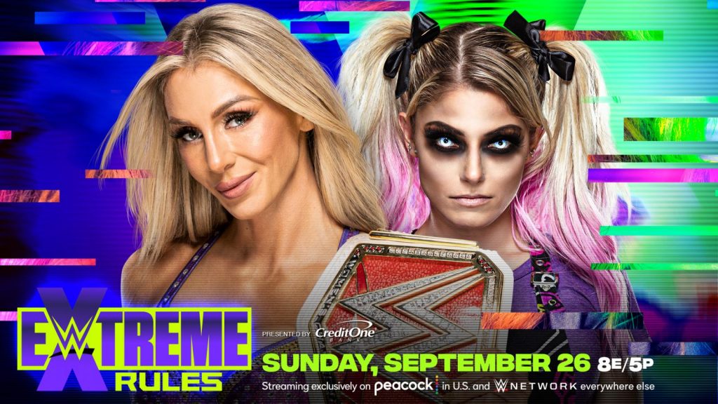 Alexa Bliss se enfrentará a Charlotte Flair en Extreme Rules 2021 por el Campeonato Femenino de RAW