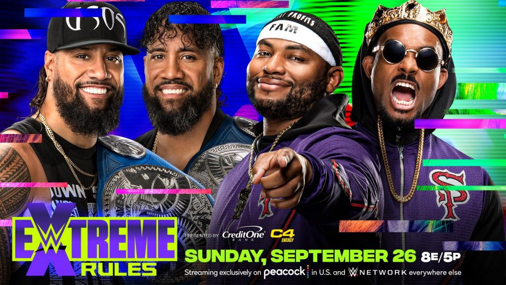 The Usos y The Street Profits se enfrentarán por el Campeonato por Parejas de SmackDown en WWE Extreme Rules 2021