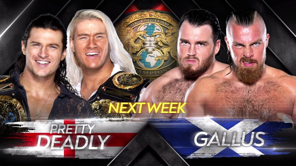 Pretty Deadly defenderán los Campeonatos por Parejas de NXT UK ante Gallus