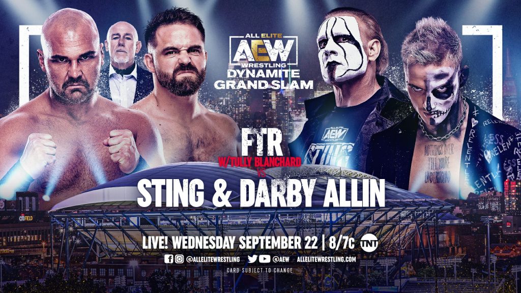 Previa AEW Dynamite Grand Slam 22 de septiembre de 2021