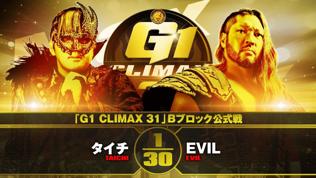 Resultados NJPW G1 Climax 31 - Día 6