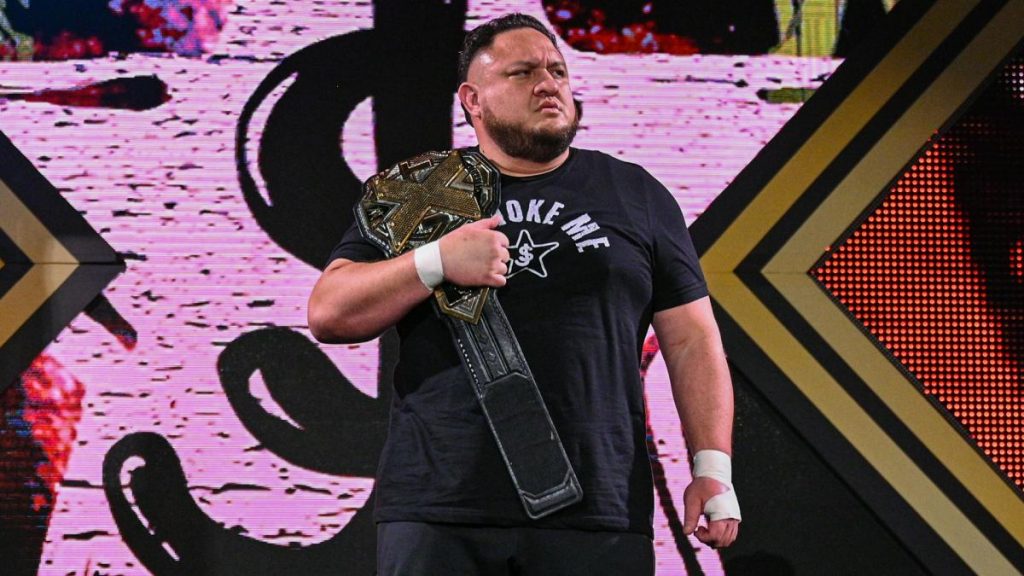 Samoa Joe deja vacante el Campeonato de NXT con efecto inmediato