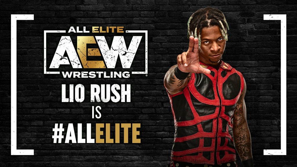 Lio Rush firma con All Elite Wrestling