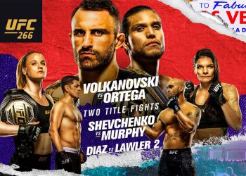 Resultados UFC 266: Volkanovski vs. Ortega