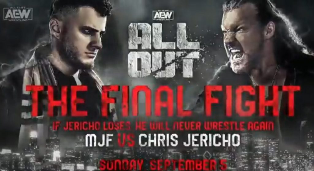 Apuestas AEW All Out: Chris Jericho vs. MJF