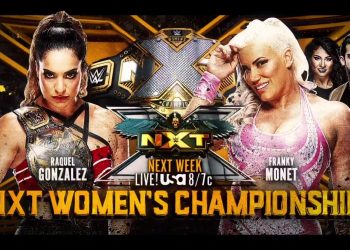 WWE habría cancelado un combate titular del show de NXT de esta noche