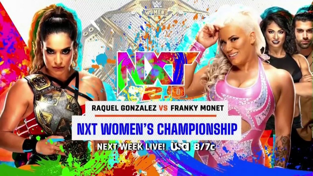 Tres combates titulares anunciados para el próximo show de NXT 2.0