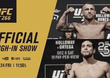 Pesaje UFC 266: Volkanovski vs. Ortega
