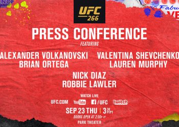 Conferencia de prensa UFC 266: Volkanovski vs. Ortega