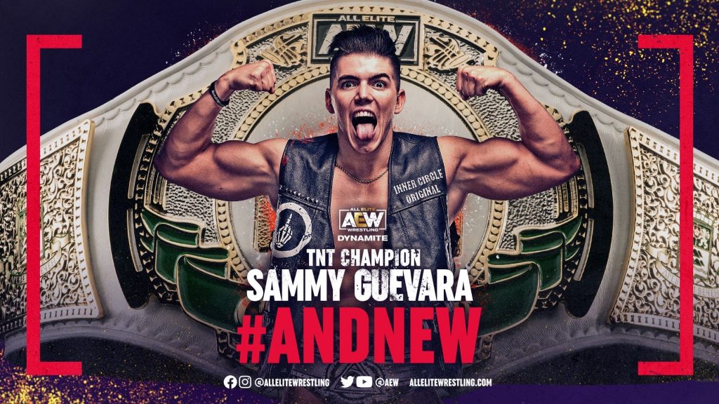 Sammy Guevara gana el Campeonato TNT en AEW Dynamite