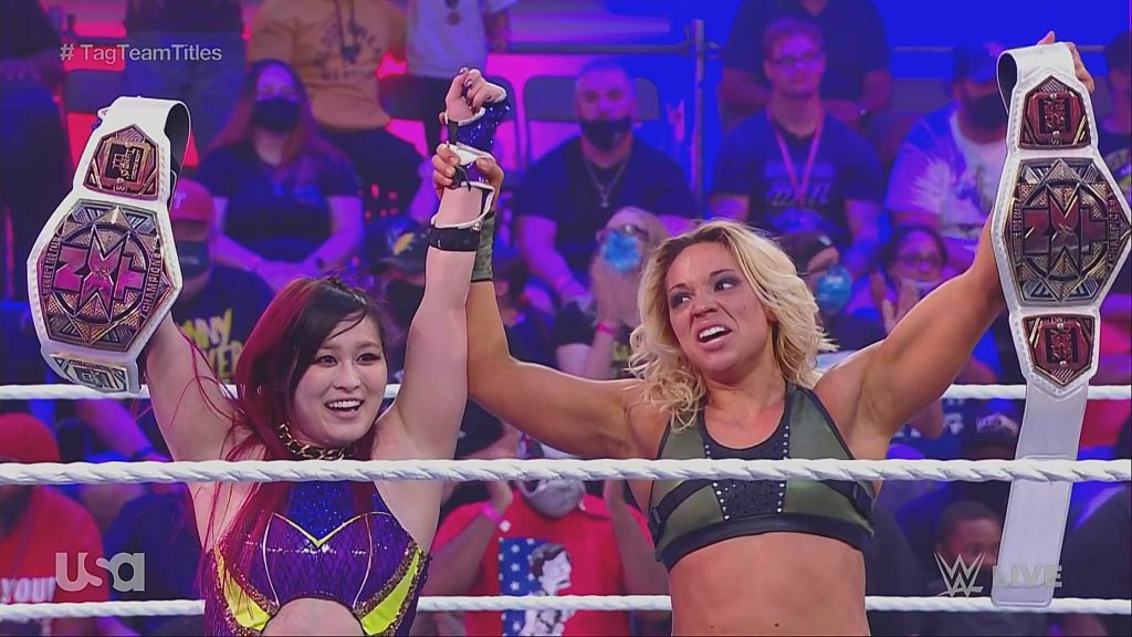 Io Shirai y Zoey Stark retienen el Campeonato por Parejas Femenino de NXT