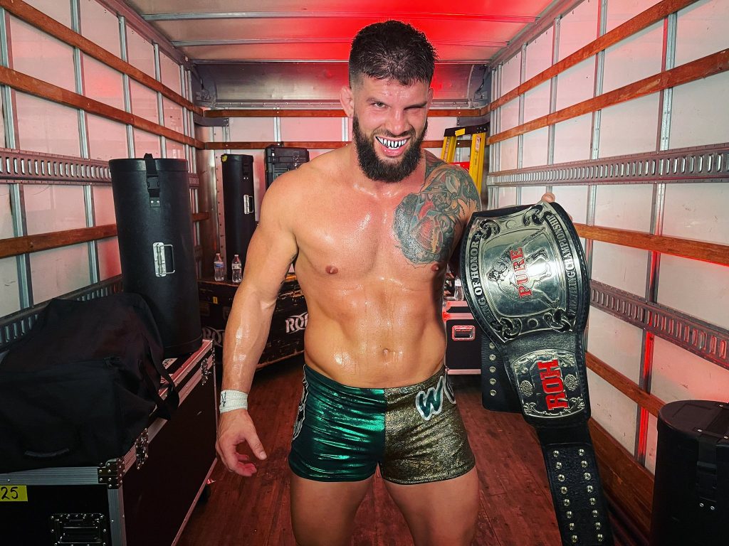 Josh Woods gana el Campeonato Puro de ROH en Death Before Dishonor 2021