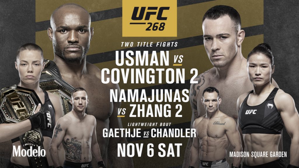 Cartelera UFC 268: Usman vs. Covington 2