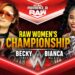 Becky Lynch defenderá el Campeonato Femenino de Raw ante Bianca Belair la próxima semana