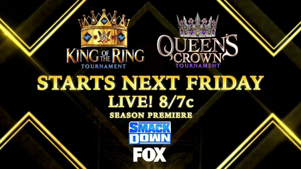 WWE anuncia el King of the Ring y el Queen's Crown Tournament