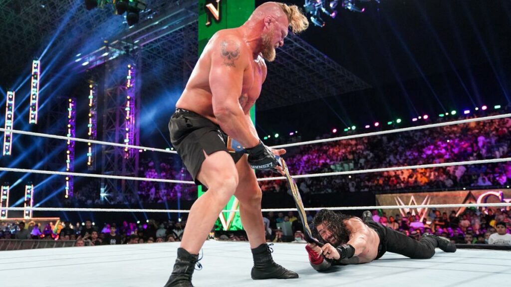 La revancha entre Brock Lesnar vs. Roman Reigns podría darse en WrestleMania 38