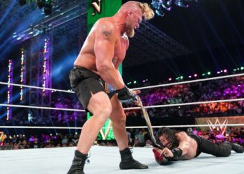 La revancha entre Brock Lesnar vs. Roman Reigns podría darse en WrestleMania 38